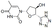 CAS#: 52995-50-3, (2R-(2alpha,4beta,5alpha))-5-Methyl-1-(Tetrahydro-4-Hydroxy-5-(1H-Tetrazol-5-Yl)-2-Furanyl)-2,4(1H,3H)-Pyrimidinedione