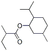 CAS 登录号：53004-93-6， 2-(异丙基)-5-甲基环己基 2-甲基丁酸酯