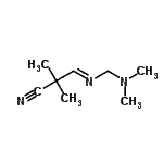 CAS 登录号：530150-93-7， (3E)-3-(二甲基氨基甲基亚氨基)-2,2-二甲基-丙腈