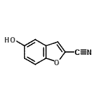 CAS#: 53020-42-1, 5-Hydroxy-1-Benzofuran-2-Carbonitrile