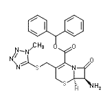 CAS#: 53090-86-1, Diphenylmethyl (6R,7R)-7-Amino-3-{[(1-Methyl-1H-Tetrazol-5-Yl)Sulfanyl]Methyl}-8-Oxo-5-Thia-1-Azabicyclo[4.2.0]Oct-2-Ene-2-Carboxylate