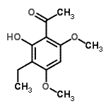 CAS 登录号：531502-60-0， 1-(3-乙基-2-羟基-4,6-二甲氧基苯基)乙酮