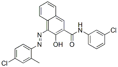 CAS#: 53151-01-2, 4-[(4-Chloro-2-Methylphenyl)Azo]-N-(3-Chlorophenyl)-3-Hydroxynaphthalene-2-Carboxamide