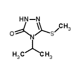 CAS#: 53159-32-3, 4-Isopropyl-5-(Methylsulfanyl)-2,4-Dihydro-3H-1,2,4-Triazol-3-One