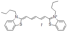 CAS 登录号：53213-95-9， 3,3'-二丁基-2,2'-二硫杂碳菁