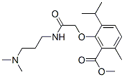 CAS#: 53251-87-9, 3-[3-(Dimethylamino)Propylcarbamoylmethoxy]-p-Cymene-2-Carboxylic Acid Methyl Ester
