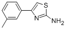 CAS 登录号：5330-67-6， 4-间甲苯基-噻唑-2-胺