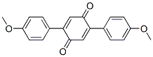 CAS 登录号：5333-03-9， 2,5-二(4-甲氧基苯基)-2,5-环己二烯-1,4-二酮