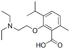 CAS#: 53335-18-5, 3-(2-Diethylaminoethoxy)-p-Cymene-2-Carboxylic Acid