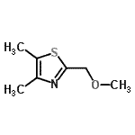 CAS#: 533885-39-1, 2-(Methoxymethyl)-4,5-Dimethyl-1,3-Thiazole