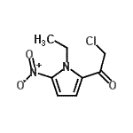 CAS 登录号：53391-21-2， 2-氯-1-(1-乙基-5-硝基-1H-吡咯-2-基)乙酮