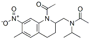 CAS#: 53425-82-4, N-[(1-Acetyl-1,2,3,4-Tetrahydro-6-Methyl-7-Nitro-2-Quinolyl)Methyl]-N-Isopropylacetamide