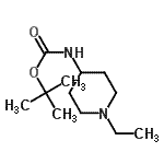 CAS#: 534595-56-7, Tert-Butyl N-(1-Ethyl-4-Piperidyl)Carbamate