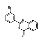 CAS 登录号：53463-67-5， 2-(3-溴苯基)-4H-3,1-苯并恶嗪-4-酮