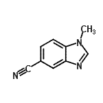 CAS 登录号：53484-13-2， 1-甲基-1H-苯并咪唑-5-甲腈