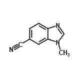 CAS#: 53484-14-3, 1-Methyl-1H-Benzimidazole-6-Carbonitrile