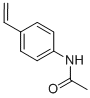 CAS 登录号：53498-47-8， N-(4-乙烯基-苯基)-乙酰胺