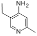 CAS#: 5350-64-1, 5-Ethyl-2-Methyl-4-Pyridinamine