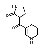 CAS 登录号：53508-14-8， 3-(1,4,5,6-四氢-3-吡啶基羰基)-2-吡咯烷酮