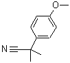 CAS#: 5351-07-5, 2-(4-Methoxyphenyl)-2-Methylpropanenitrile