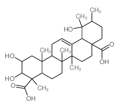 CAS#: 53527-49-4, (4R)-2alpha,3beta,19alpha-Trihydroxyurs-12-Ene-23,28-Dioic Acid