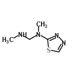 CAS#: 53532-26-6, N,N'-Dimethyl-N-(1,3,4-Thiadiazol-2-Yl)Methanediamine