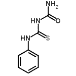 CAS#: 53555-72-9, N-Phenyldicarbonimidothioic diamide