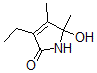 CAS 登录号：53573-42-5， 4,5-二甲基-3-乙基-5-羟基-3-吡咯啉-2-酮