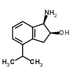 CAS 登录号：535969-41-6， (1R,2S)-1-氨基-4-异丙基-2-茚满醇