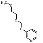 CAS 登录号：535976-14-8， 3-[(2-甲氧基乙氧基)甲氧基]吡啶