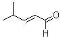 CAS 登录号：5362-56-1， 4-甲基-2-戊烯醛