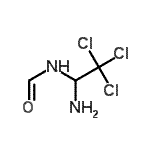CAS 登录号：53654-73-2， N-(1-氨基-2,2,2-三氯乙基)甲酰胺
