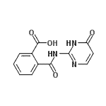 CAS#: 536726-45-1, 2-[(4-Oxo-1,4-Dihydro-2-Pyrimidinyl)Carbamoyl]Benzoic Acid