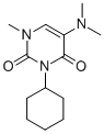 CAS 登录号：53727-40-5， 3-环己基-5-(二甲基氨基)-1-甲基尿嘧啶
