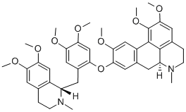 CAS 登录号：5373-42-2， 唐松草碱