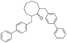 CAS 登录号：53774-94-0， 2,8-二((1,1'-联苯)-4-基甲基)-环辛酮