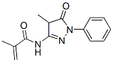 CAS#: 53810-90-5, N-(4,5-Dihydro-4-Methyl-5-Oxo-1-Phenyl-1H-Pyrazol-3-Yl)Methacrylamide