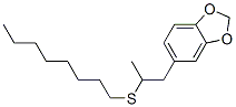 CAS#: 5382-10-5, 1,2-(Methylenedioxy)-4-[2-(Octylthio)Propyl]Benzene