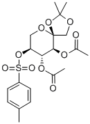 CAS 登录号：53821-66-2， 3,4-二-O-乙酰基-1,2-O-异亚丙基-5-O-对甲苯磺酰基-alpha-L-吡喃山梨糖