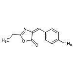CAS#: 538339-32-1, (4E)-2-Ethyl-4-(4-Methylbenzylidene)-1,3-Oxazol-5(4H)-One