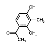 CAS 登录号：5384-57-6， 1-(4-羟基-2,3-二甲基-苯基)乙酮