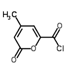 CAS#: 53891-39-7, 4-Methyl-2-Oxo-2H-Pyran-6-Carbonyl Chloride