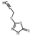 CAS#: 53918-17-5, 5-(2-Propyn-1-Ylsulfanyl)-1,3,4-Thiadiazole-2(3H)-Thione