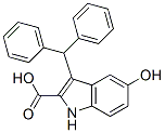 CAS#: 53924-10-0, 3-Benzhydryl-5-Hydroxy-1H-Indole-2-Carboxylic Acid