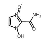 CAS 登录号：53967-38-7， 1-羟基-1H-咪唑-2-甲酰胺3-氧化物