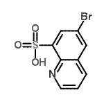 CAS 登录号：53971-60-1， 6-溴-8-喹啉磺酸
