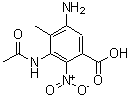 CAS#: 54002-35-6, 3-Acetamido-5-Amino-4-Methyl-2-Nitrobenzoic Acid