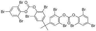 CAS#: 54060-67-2, 2,2-Bis[3,5-Dibromo-4-[[[(2,4,6-Tribromophenyl)Oxy]Carbonyl]Oxy]Phenyl]Propane