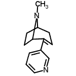 CAS 登录号：540709-07-7， 8-甲基-2-(3-吡啶基)-8-氮杂双环[3.2.1]辛-2-烯