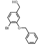 CAS 登录号：540779-36-0， (3-苄氧基-4-溴-苯基)甲醇